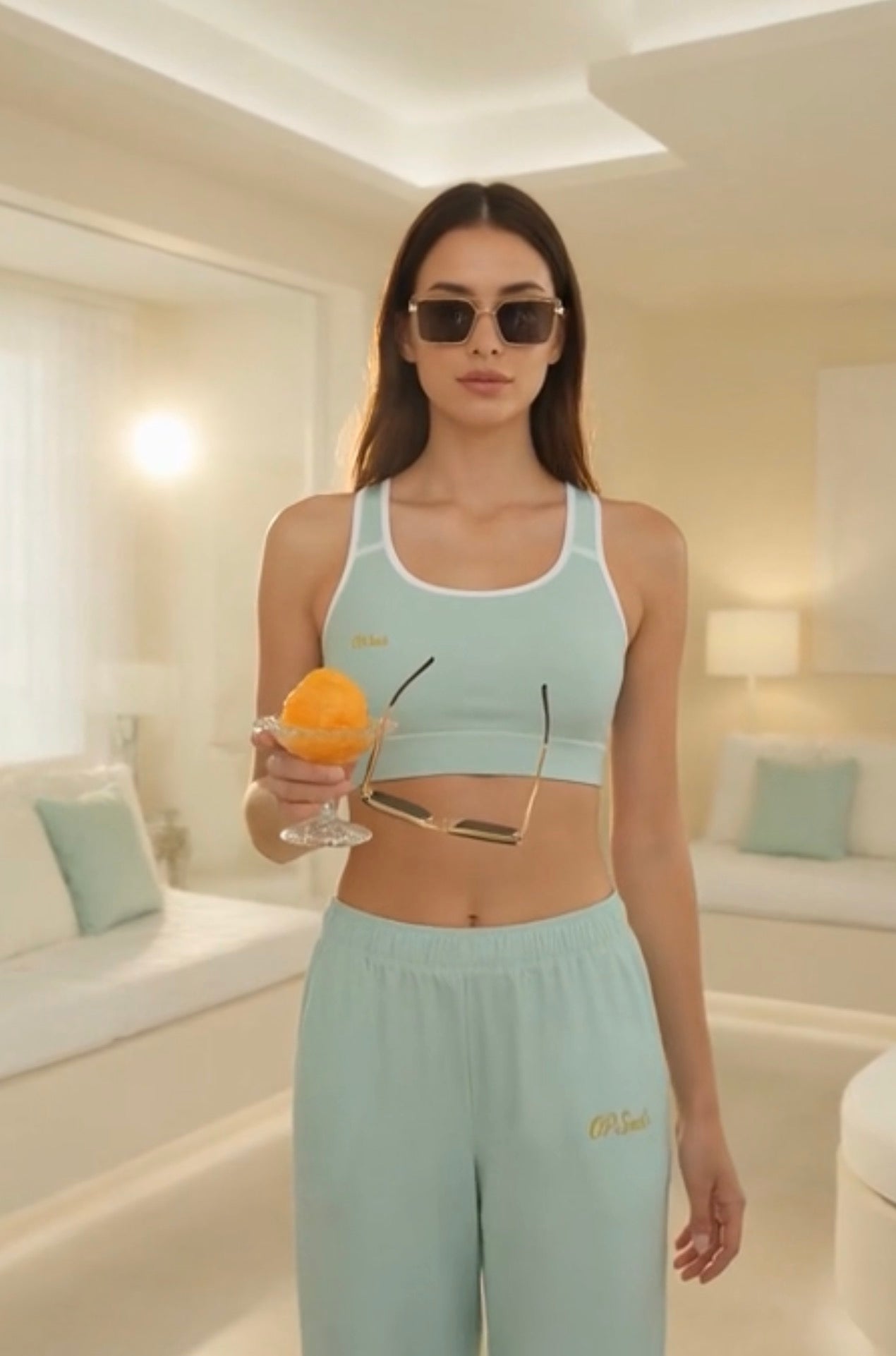 SORBET Pistachio Cream — Sports Bra