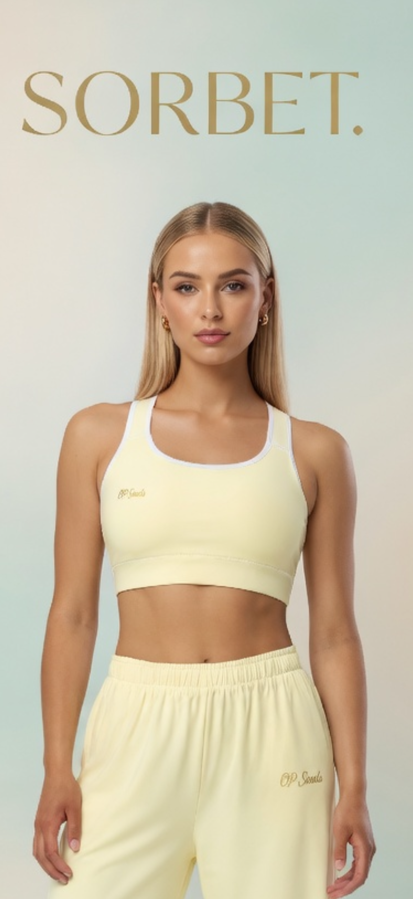 SORBET Limoncello — Sports Bra