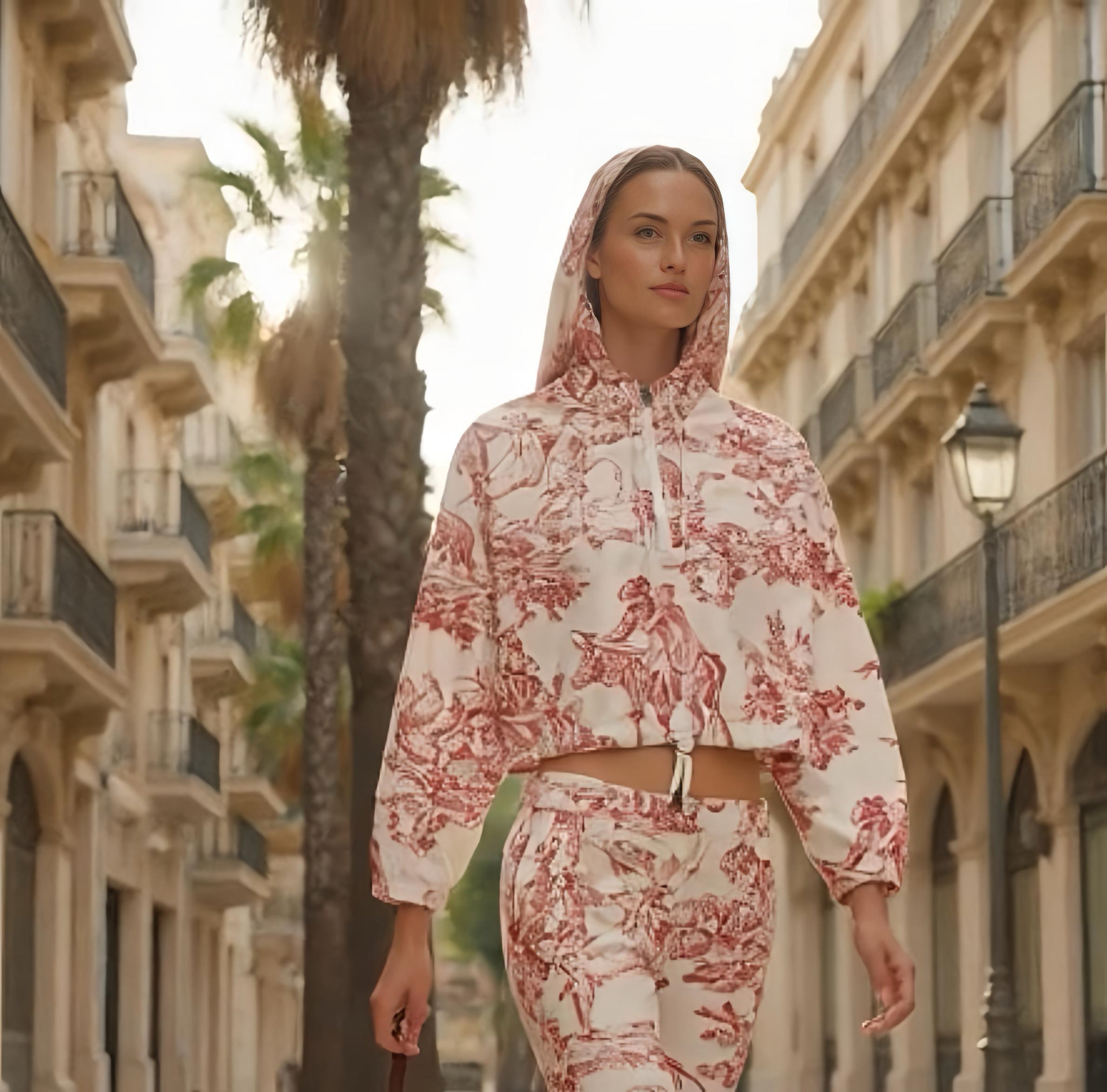 TOILE Signora — Cropped Windbreaker