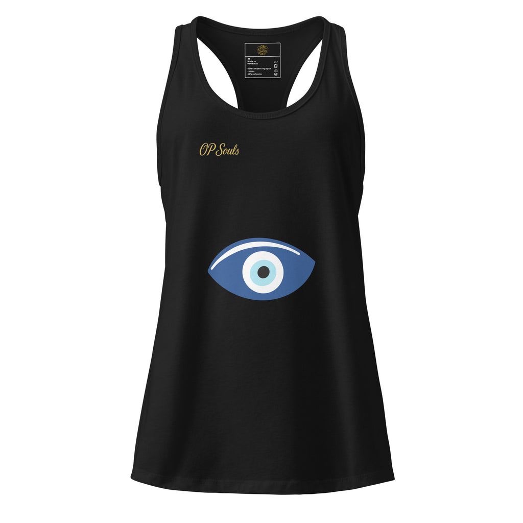 Evil Eye — Signature Racerback Tank (Next Level Apparel 1533)