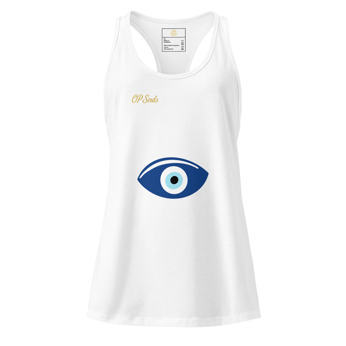 Evil Eye — Signature Racerback Tank (Next Level Apparel 1533)